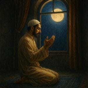 "مسلمانوں کا اجتماعی نماز پڑھنا مسجد میں رمضان کے بعد کی عبادات"