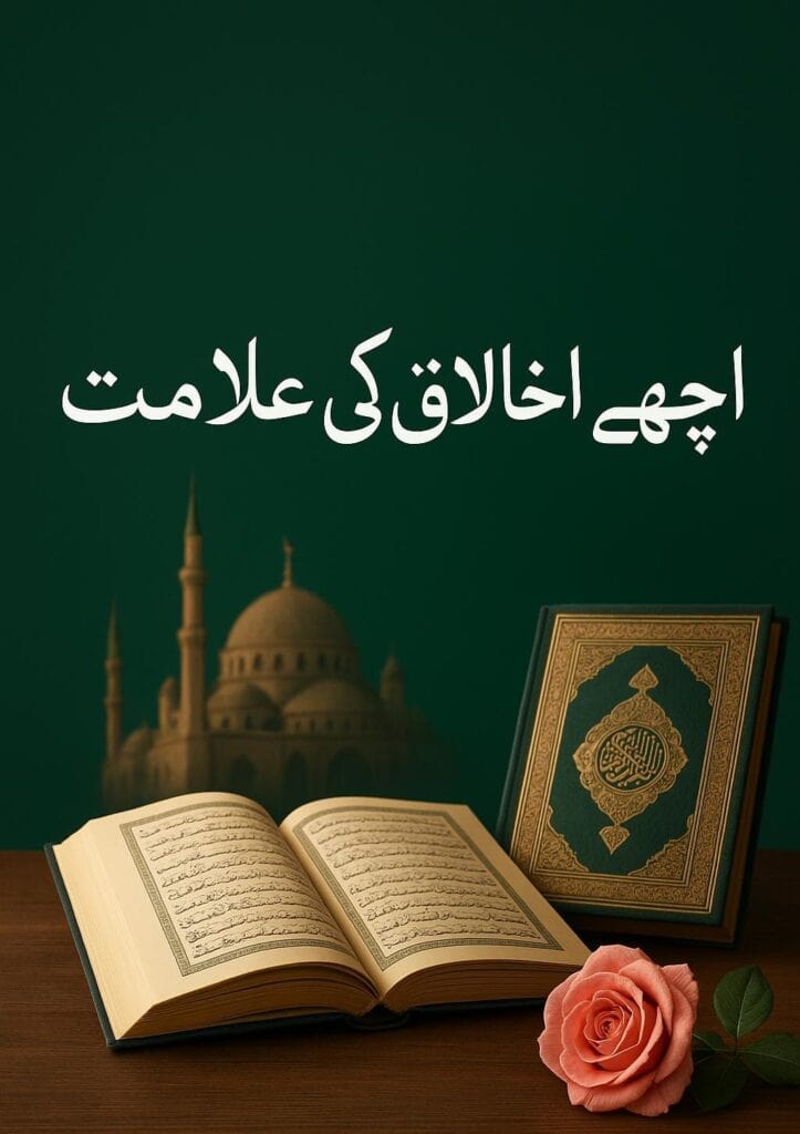 اچھے اخلاق کی علامت قرآن وحدیث کی روشنی میں